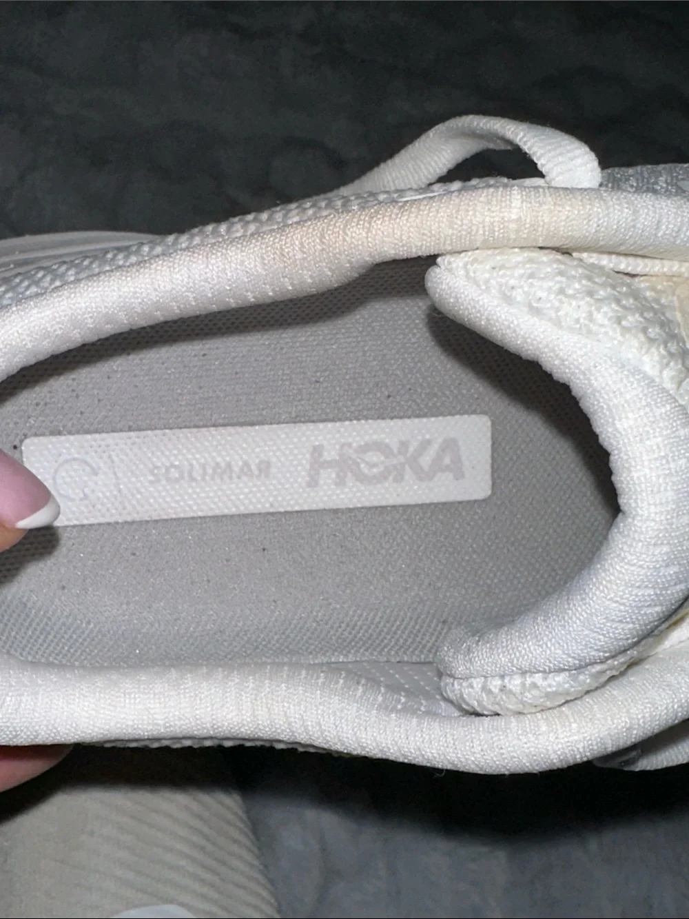 Hoka breathable knit